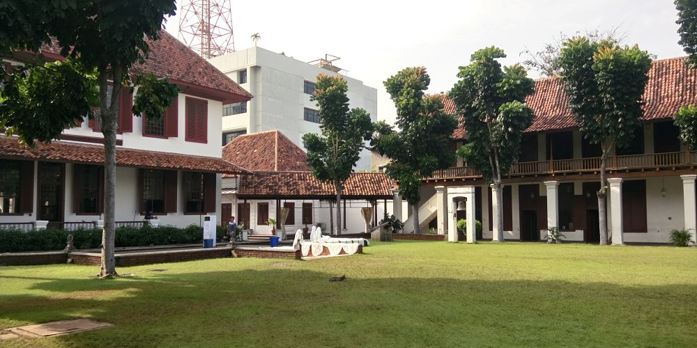 コタ地区の国立公文書館（Gedung Arsip Nasional RI）
