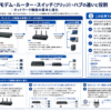 リピーターやモデムなどネットワーク機器の役割と違いを示す構造化した図解