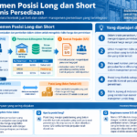 Diagram terstruktur manajemen posisi long/short pada bisnis persediaan dan kontrak jual-beli