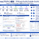 WordPressを用いた業務系システムの構造と参照系との違いを示す図解