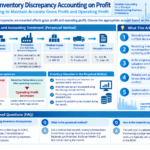 Infographic structuring inventory flow and accounting treatment in the perpetual method