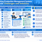 Infographic structuring challenges and solutions for production management systems in Indonesia