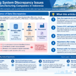 Infographic structuring data discrepancies in Japanese manufacturing systems
