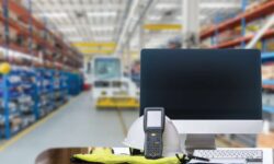 Warehouse management system using a handy terminal