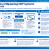 Infographic structuring MRP operation challenges and solutions in Indonesia