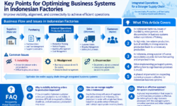 Key Points for Optimizing Business Systems in Indonesian Factories
