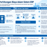 Diagram terstruktur metode perhitungan biaya dalam sistem ERP di Indonesia