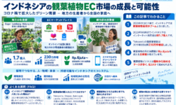 インドネシアの観葉植物EC市場の成長と可能性