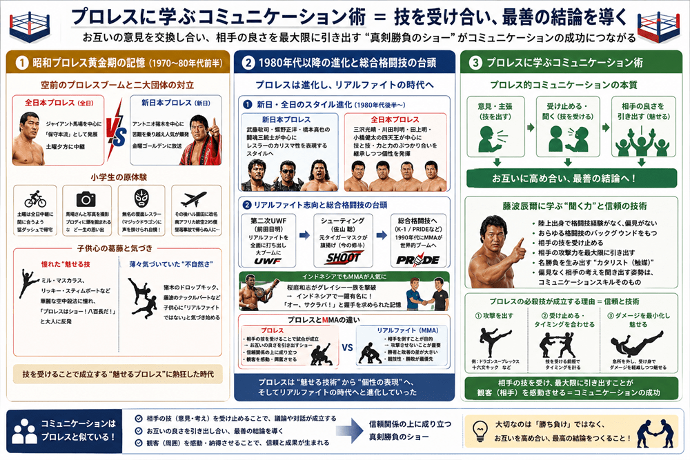 プロレスから学ぶ