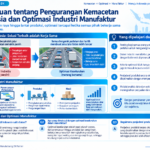 Diagram terstruktur tentang pengurangan kemacetan dan optimasi manufaktur di Indonesia