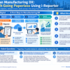 Infographic structuring the transition from paper to digital in Indonesian manufacturing using i-Reporter